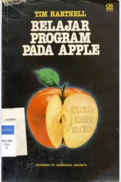 Cover Belajar program pada apple / Cook, Rohan; Tim hartnell