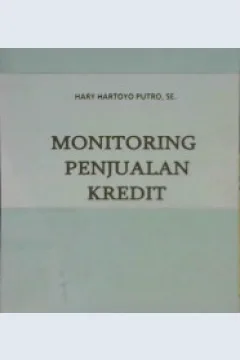 Cover Monitoring penjualan kredit / Hery Hartoyo Putro