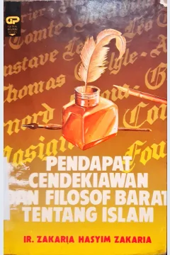 Cover Pendapat cendekiawan dan filsafat barat tentang islam, / Zakaria Hasyim Zakaria