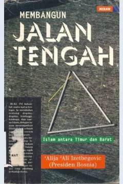 Cover Membangun jalan tengah islam antara timur dan barat, / Alija Ali Izetbegovic
