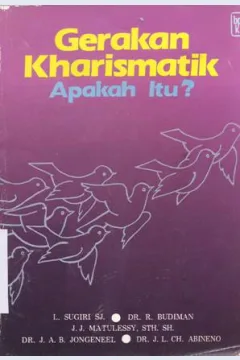 Cover Gerakan Kharismatik, apakah itu ?