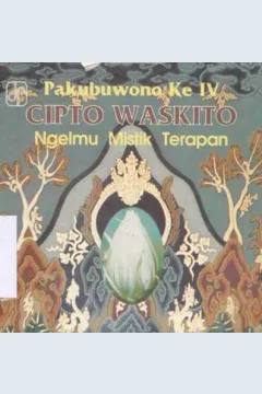 Cover Cipto waskito ngelmu mistik terapan / Ki Hudoyodipuro