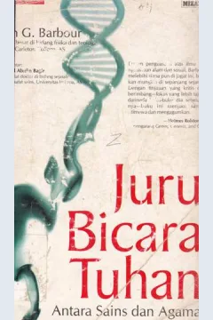 Cover Juru bicara Tuhan :  Antara sans dan agama / Ian G.Barbour penerjemah, E.R.Muhammad