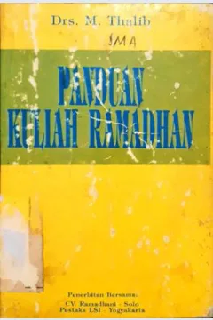 Cover Panduan kuliah ramadhan / Drs. M. Thalib