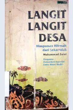Cover Langit-langit desa :  Himpunan hikmah dari sekarjalak / Muhammad Zuhri