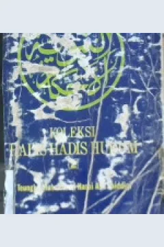 Cover Koleksi hadis - hadis hukum, Prof, Hasbi.Ash shiddiegg