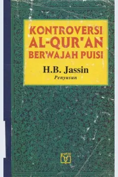 Cover Kontroversi Al-Qur'an berwajah puisi, / H.B.Jassin; Editor Ready Susanto