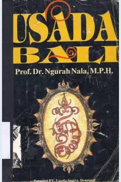 Cover Usada Bali / Prof.Dr. Ngurah Nala, M.P.H.