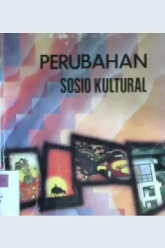 Cover Perubahan sosio kultural / B. Simanjuntak