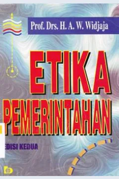 Cover Etika Pemerintahan / Widjaya, h.a.w