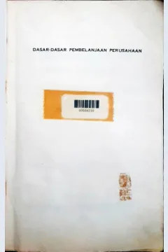 Cover Dasar-Dasar Pembelanjaan Perusahaan / Prof. Dr. Bambang Riyanto